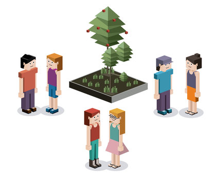 Isometric design