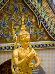 Grand palace Garuda Wat Phra Kaew Bangkok