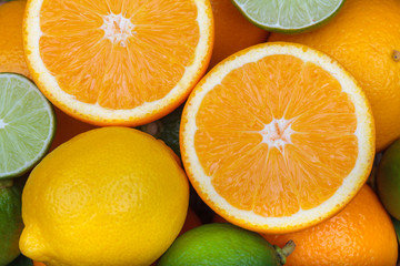 Fototapeta na wymiar fresh orange,citrus fruits