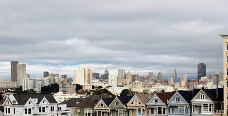 Fototapeta na wymiar City view, San Francisco, California