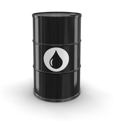 Oil drums (clipping path included)