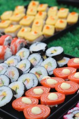Japanese sushi traditional delicious - japanese food