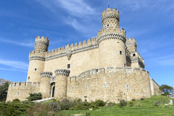 Castillo de Manzanares el Real, Madrid, España