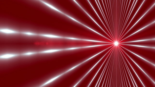 red abstract loop motion background, rotating light