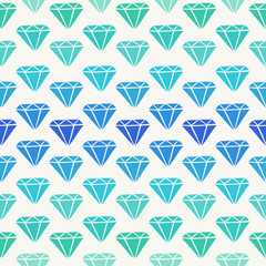 Diamond Shapes Seamless Pattern