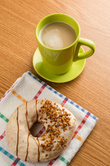 doughnut and coffee
