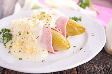 baked chicory