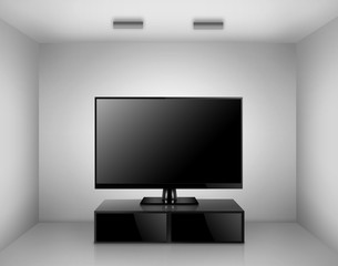 Fototapeta premium High Definition TV in a room