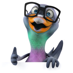 Fun pigeon