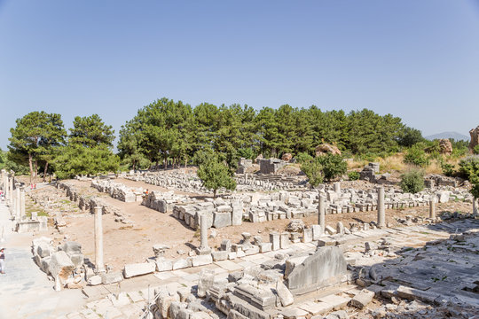 Ephesus. Ruins of Gymnasiums