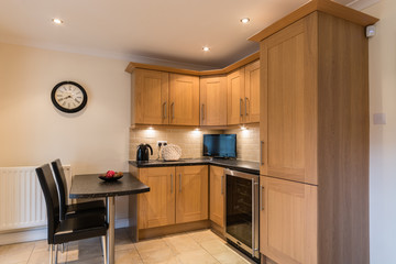 Domestic kitchen and dining