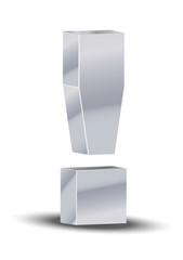 3D Ausrufezeichen