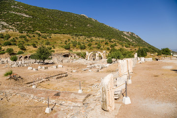Archaeological area of ancient Ephesus, Turkey
