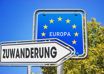 Zuwanderung Richtung Europa