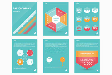 infographic elements Business abstract vector template