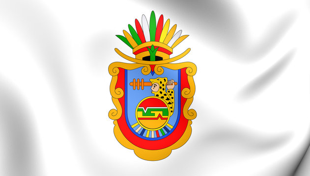 Flag of Guerrero, Mexico.