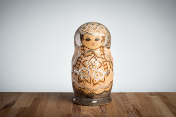 Rosyjska lalka Matrioszka - obrazy, fototapety, plakaty