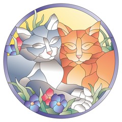 Vitrazh cats