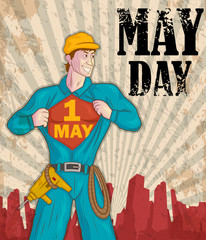 Happy May Day celebration