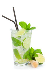 Fresh mojito cocktail