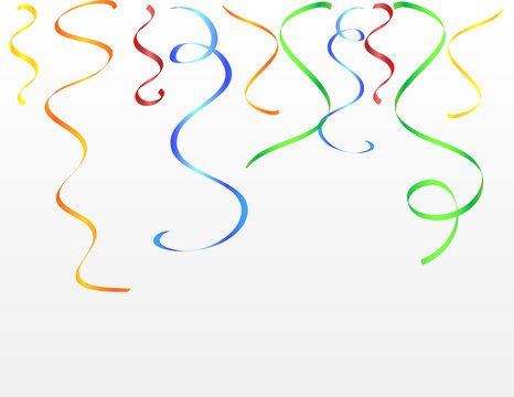 colored streamer