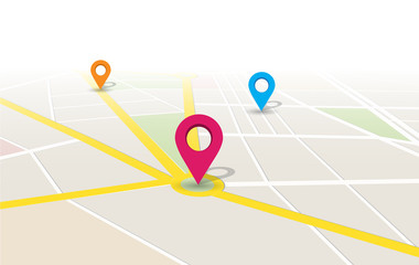 Vector Map Location App