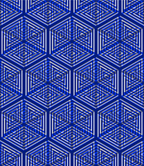 Illusive continuous colorful pattern, decorative abstract backgr