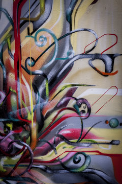 Graffiti abstrait © PicsArt
