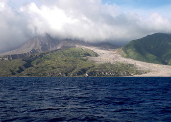 Montserrat Soufriere Hills Volcano exclusion Zone Caribbean 31