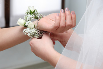 Bracciale di fiori