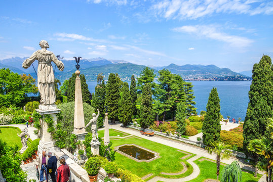 Isola Bella Blick auf Lago Maggiore