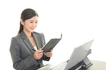 笑顔のオペレーター