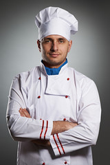 Male chef portrait