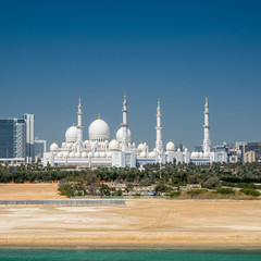 Obraz premium Sheikh Zayed Grand Mosque in Abu Dhabi