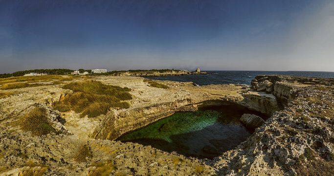 cave of poetry roca salento with little inler