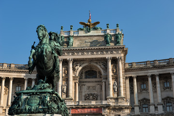 Fototapeta na wymiar Prinz-Eugen-Reiterdenkmal | Wien
