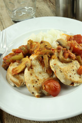 escalopes de volaille à la provençale