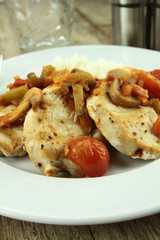 escalopes de volaille à la provençale