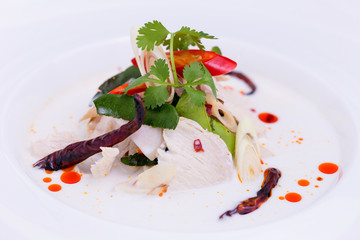Tom Kha Gai - coconut milk with chicken