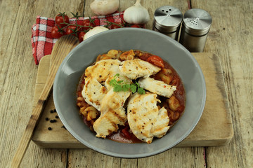 escalopes de volaille à la provençale