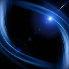 futuristic wave background design with lights