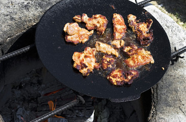 Grilled meat