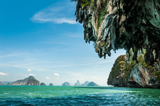 Panak island at Phang nga bay, Thailand