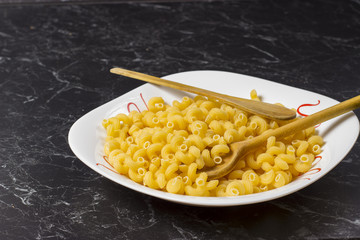Twisted pipe pasta