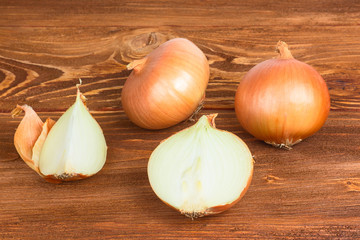 onions on the table