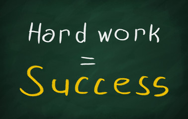 Hard work