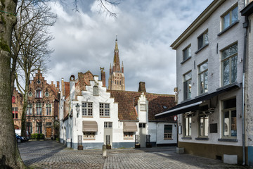 Obraz premium Historic Centre of Brugge, Belgium