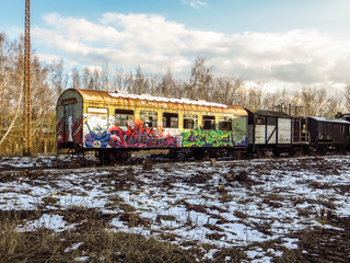 alter Waggon DDR