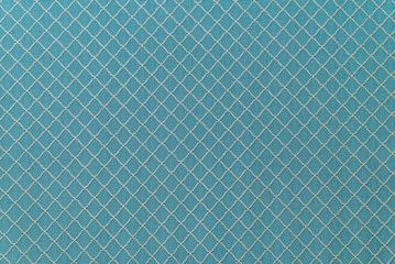 Blue sofa linen fabric texture for background