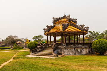 In der Zitadelle in Hue